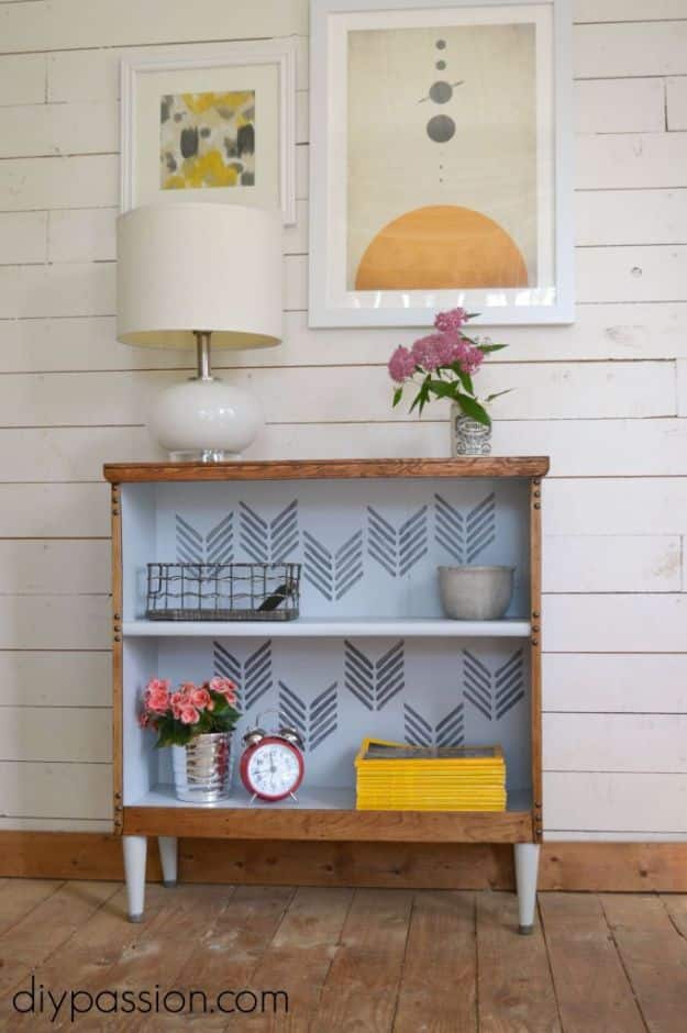 DIY Bookshelf Ideas - Thrifted Bookshelf Rescue - DYI Bookshelves and Projects - Easy and Cheap Home Decor Idea for Bedroom, Living Room - Step by Step tutorial #diy #diyideas #diydecor #homedecor