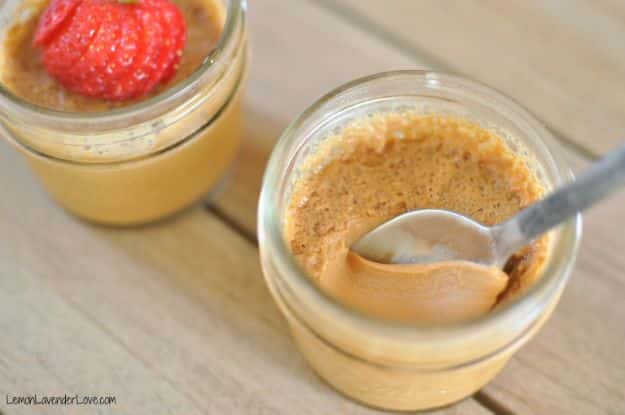 Instant Pot Desserts - Caramel Pot de Creme - Easy Dessert Ideas to Make in Your Instant Pot - Quick Cheesecake, Brownies, Cake - Healthy Idea With Fruit, Gluten Free