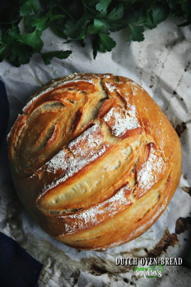 Dutch Oven Recipes - Dutch Oven Bread - Easy Ideas for Cooking in Dutch Ovens - Soups, Stews, Chicken Dishes, One Pot Meals and Recipe Ideas to Slow Cook for Easy Weeknight Meals