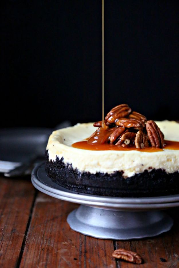 Instant Pot Desserts - Instant Pot Turtle Cheesecake - Easy Dessert Ideas to Make in Your Instant Pot - Quick Cheesecake, Brownies, Cake - Healthy Idea With Fruit, Gluten Free