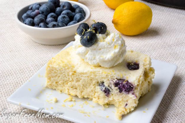 Instant Pot Desserts - Low Carb Custard Cake - Easy Dessert Ideas to Make in Your Instant Pot - Quick Cheesecake, Brownies, Cake - Healthy Idea With Fruit, Gluten Free