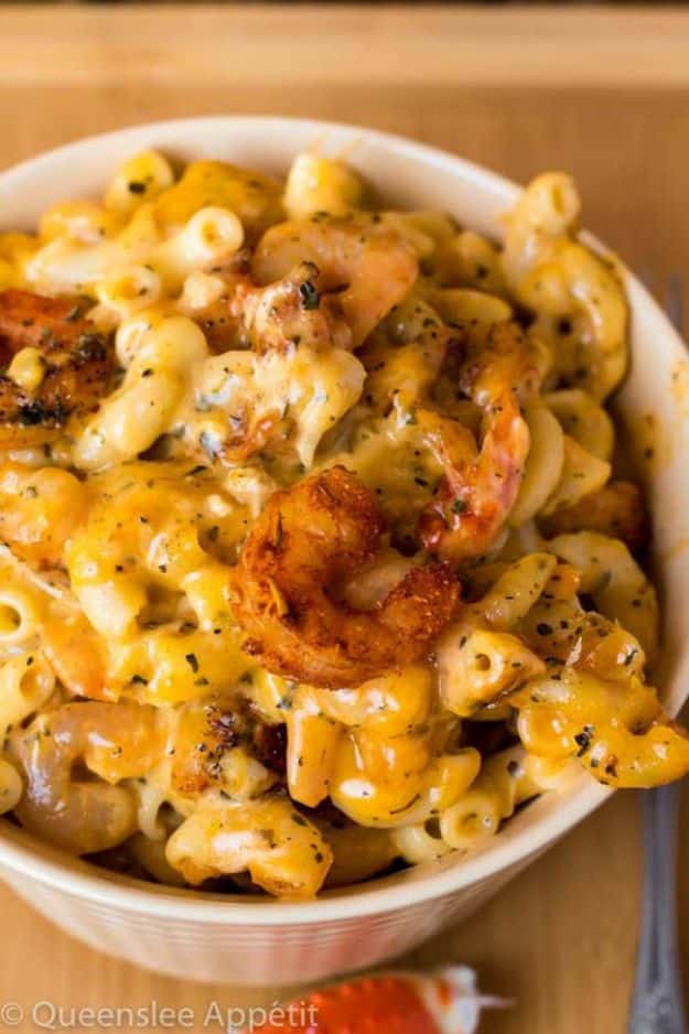 Mac and Cheese Recipes | Cajun Shrimp and Crab Mac and Cheese - Easy Recipe Ideas for Macaroni and Cheese - Quick Side Dishes