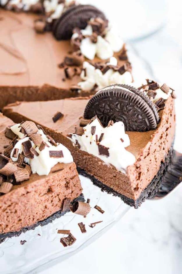 No Bake Desserts | Chocolate Mousse Cake - Quick Dessert Ideas and Easy Sweets You Can Make Without Baking - Healthy Cookies and Pie