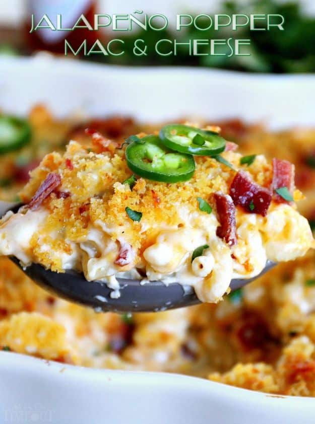 Mac and Cheese Recipes | Jalapeño Popper Mac and Cheese - Easy Recipe Ideas for Macaroni and Cheese - Quick Side Dishes