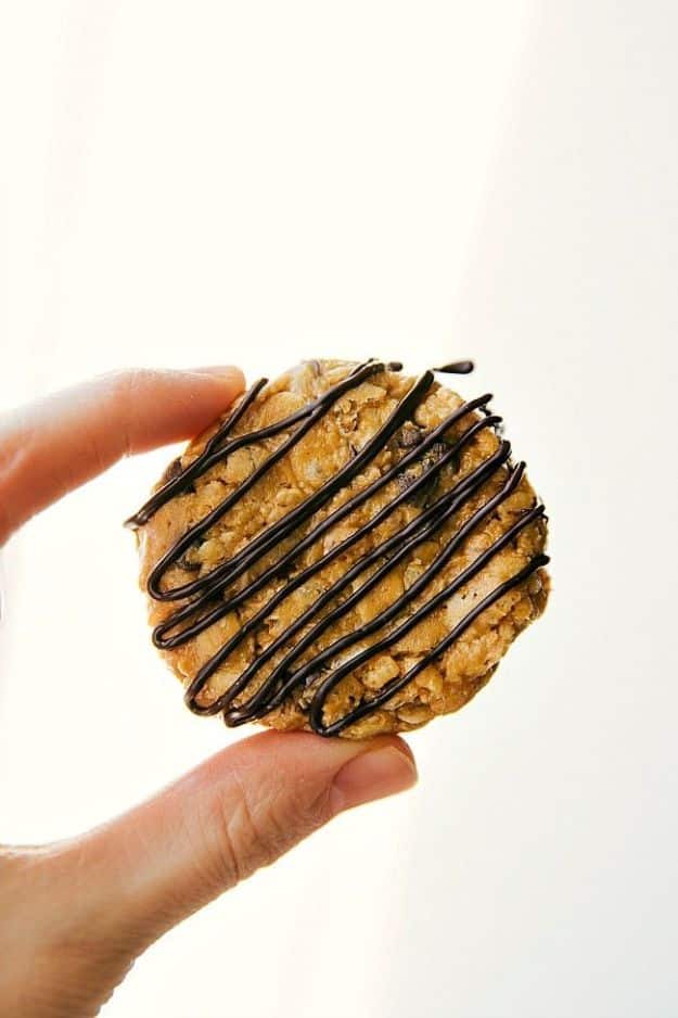 No Bake Cookie Recipes | No Bake Healthy Breakfast Cookies - Easy and Quick Recipe Ideas for Cookies | Oatmeal, Healthy, Gluten free