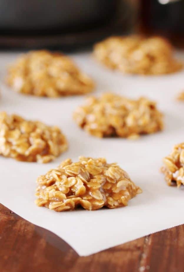 No Bake Cookie Recipes | Vermont Maple No Bake Cookies - Easy and Quick Recipe Ideas for Cookies | Oatmeal, Healthy, Gluten free