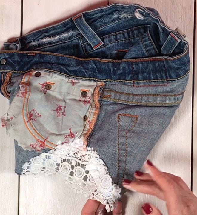 The Cutest Thing You Can Make With Old Jeans Just May Be These Shorts