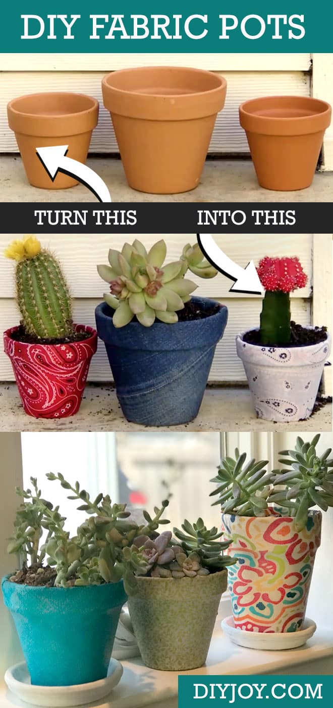 Easy Painted Flower Pot Design Ideas - The DIY Nuts