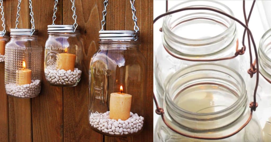 Mason Jar Hanging Lantern Tutorial
