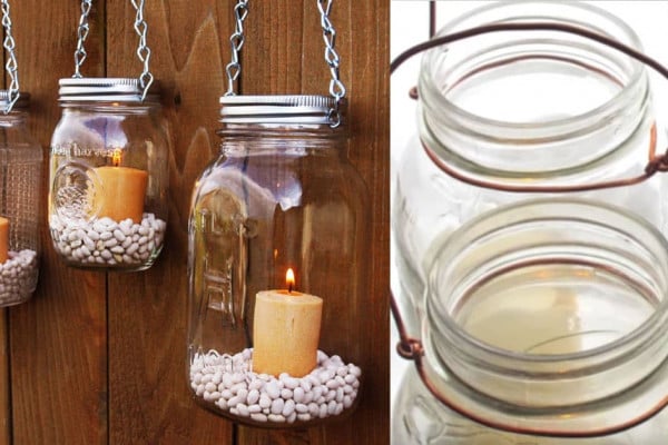 Mason Jar Hanging Lantern Tutorial