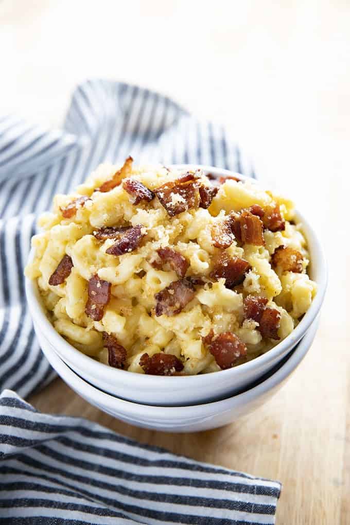 Mac and Cheese Recipes | Bacon Mac and Cheese - Easy Recipe Ideas for Macaroni and Cheese - Quick Side Dishes