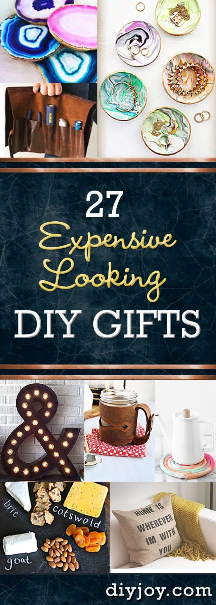27 Expensive Looking Inexpensive DIY Gifts
