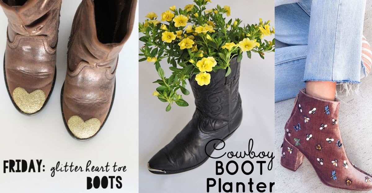 36 Diy Ideas For Your Boots