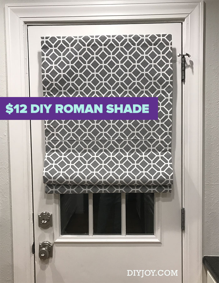 diy roman shades from mini blinds