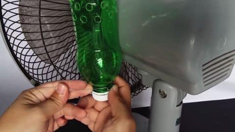 Turn A Plastic Bottle Into A DIY Air Conditioner | DIY Joy Projects and Crafts Ideas
