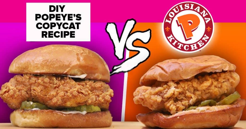 Popeyes Chicken Sandwich Recipe - Restaurant Copycat Recipes