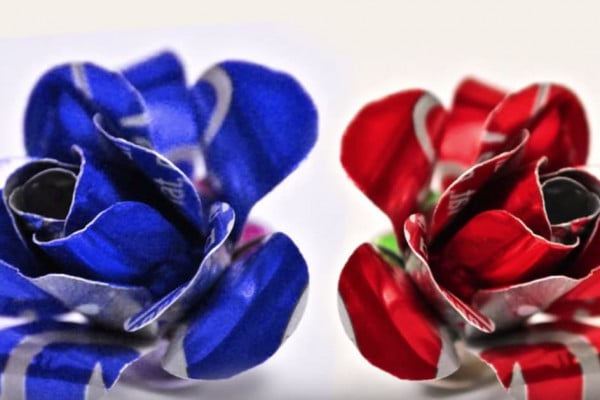 Coke Can Rose 2