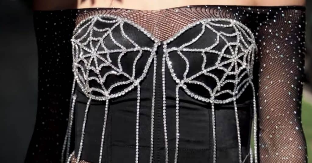 Crystal Spider Web Costume