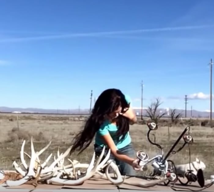 Deer Antler Chandelier 2