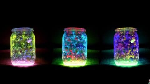 DIY Fairy Glow Stick Jars | DIY Joy Projects and Crafts Ideas