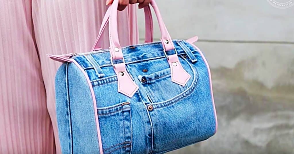 LV Denim Bag