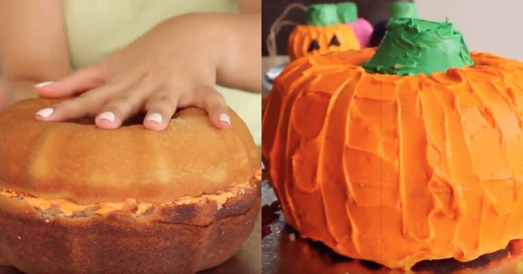 Pumpkin Cake Split