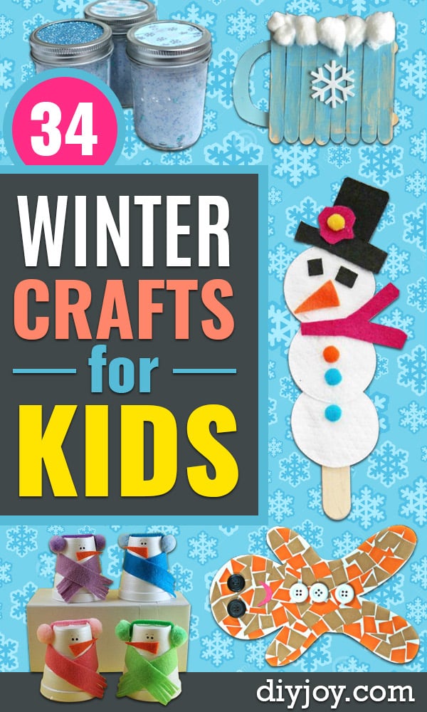 35 Winter Crafts for Kids