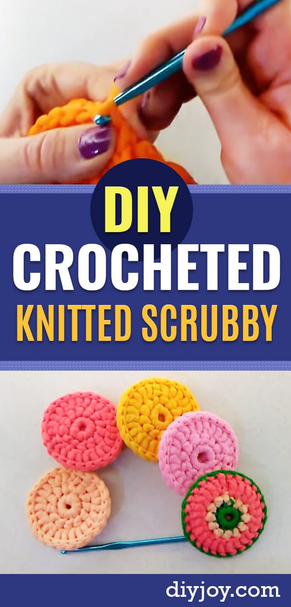How to Make A Dish Scrubby From Tulle - DIY Gifts to Make For Her, Kitchen Decor on A Budget