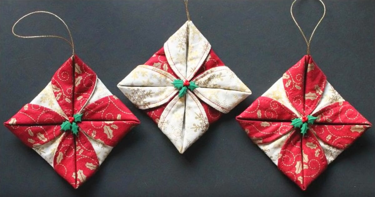 sewing-tutorial-folded-fabric-ornaments