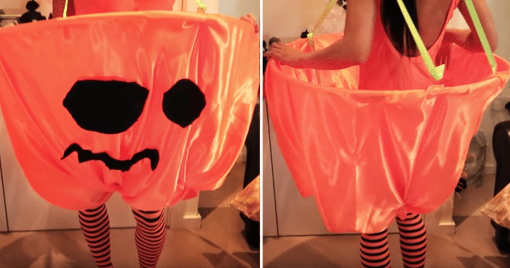 DIY Pumpkin Costume Easy