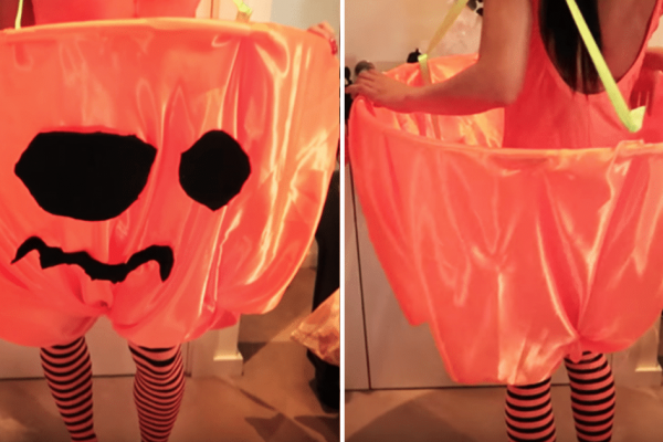 DIY Pumpkin Costume Easy