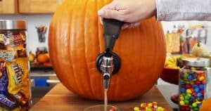 Serve Drinks From A Pumpkin This Halloween