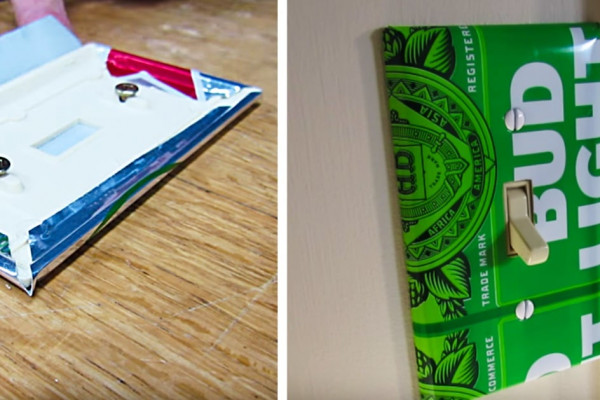 Beer Can Switch Plate 2