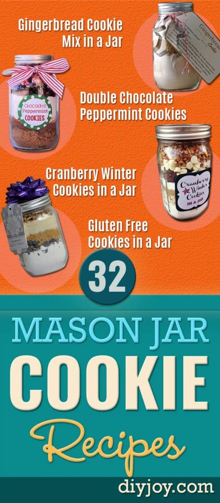 32 Mason Jar Cookie Recipes