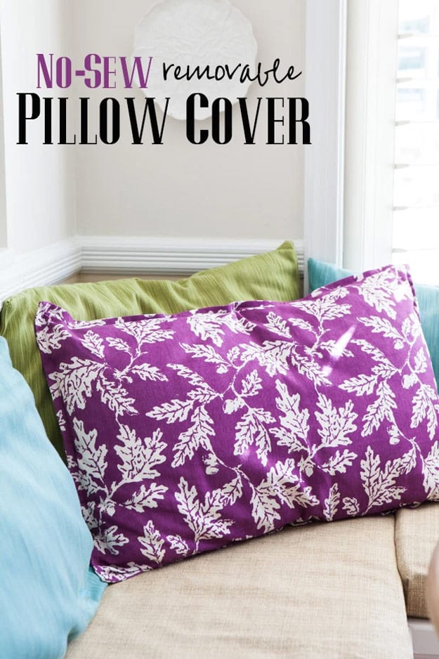 Crafts to sell - Best Sellers on Etsy - Craft Ideas to Make and Sell - Cheap DIYS to Sell for Profit - No Sew Pillow Cover Tutorial