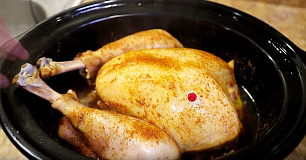 How to cook a whole moist juicy turkey in a slow cooker crockpot