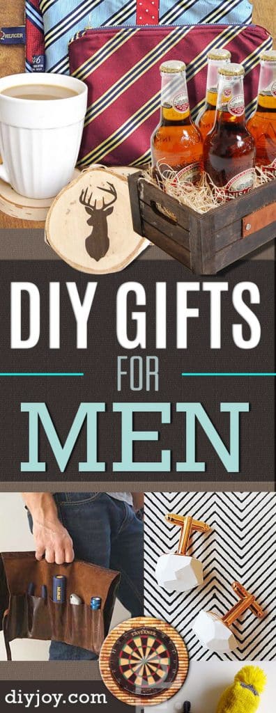 40 DIY Gifts for Men