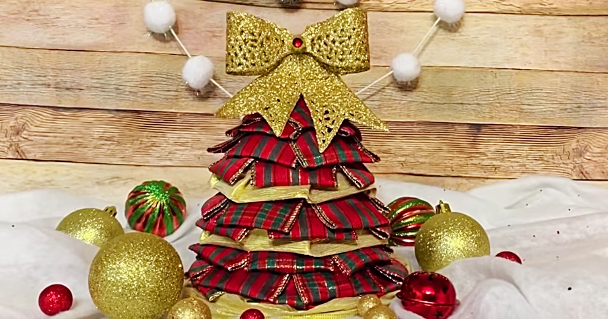 Dollar Tree Funnel Christmas Tree | DIY Joy Projects and Crafts Ideas