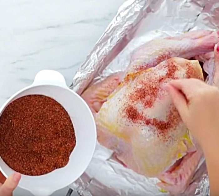 Learn to make a glitter turkey