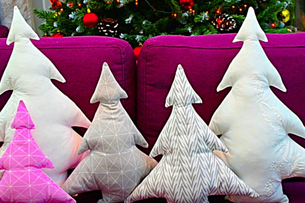 Learn To Sew A DIY Tree Pillow