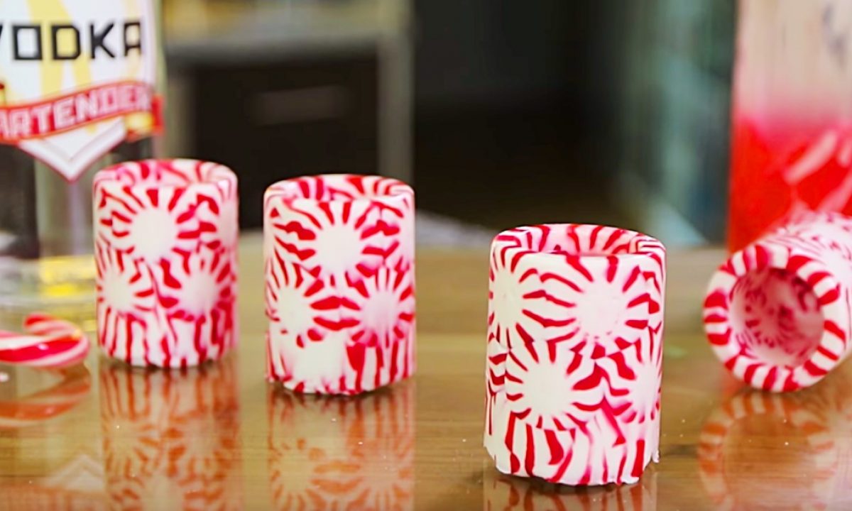 Peppermint Candy Cups  Peppermint Candy Shot Glasses