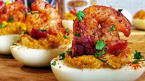 Creole Shrimp Deviled Eggs Recipe | DIY Joy Projects and Crafts Ideas