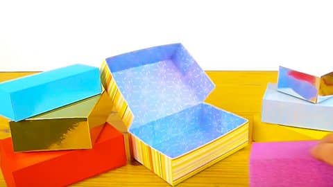 DIY Gift Boxes From Cardstock | DIY Joy Projects and Crafts Ideas