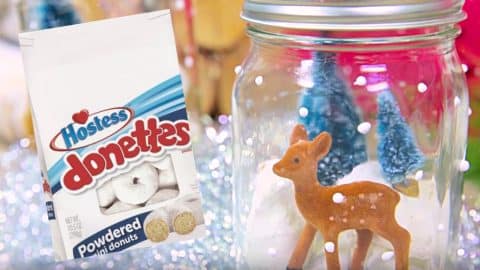 DIY Powdered Donut Snow Globes | DIY Joy Projects and Crafts Ideas