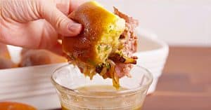 French Dip Slider Recipe