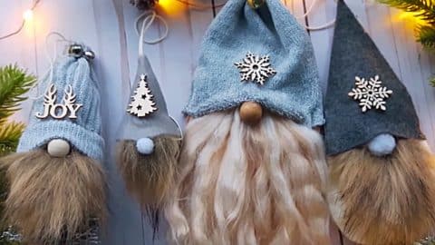 DIY Sock Gnome Christmas Ornaments | DIY Joy Projects and Crafts Ideas