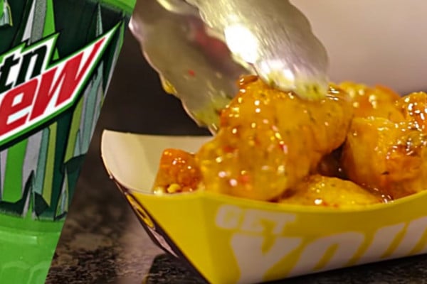 Learn to make quick and easy buffalo wings with Mountain Dew Sauce