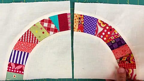 Learn To Sew A Classic Wedding Ring Quilt Block | DIY Joy Projects and Crafts Ideas
