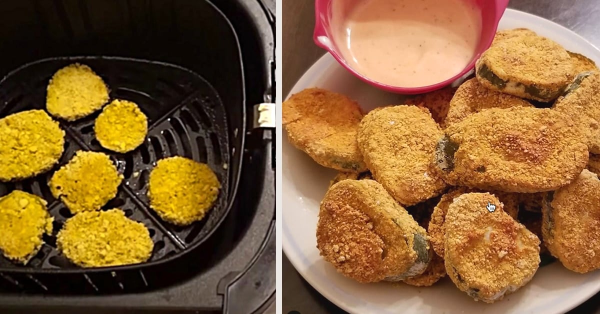 Air Fryer Fried Pickles | DIY Joy Projects and Crafts Ideas