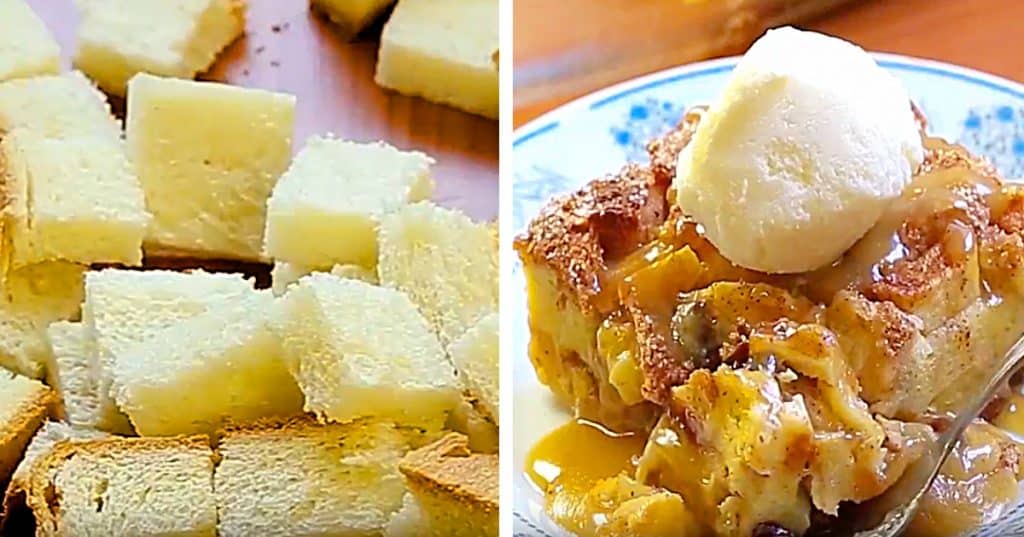 Make a Caramel Bread Pudding for dessert tonight